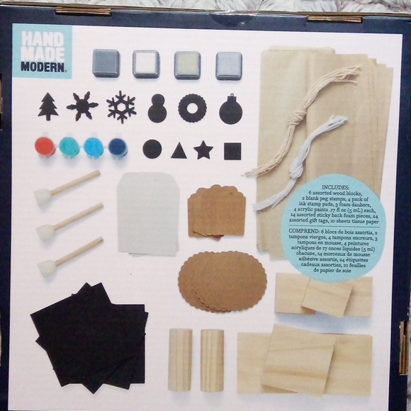 New Gift Wrap Stamp Kit - Picture 2 of 2